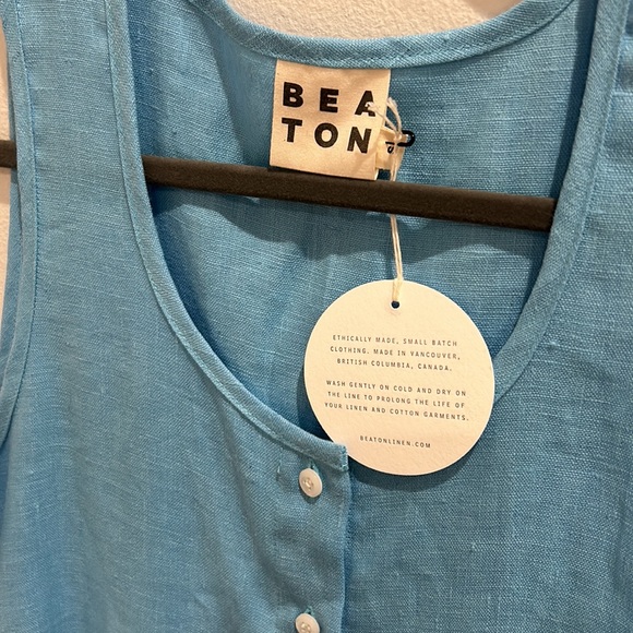 Brand new Beaton Linen Dress- worn once - Picture 2 of 2